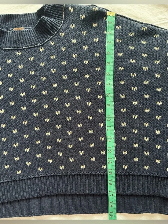 NWOT Free People “Easy Street”  Cropped Mock-neck Pullover. - Picture 9 of 9